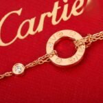 CARTIER LOVE bracelet on chain 2 diamonds - 图片 3