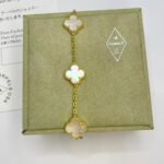 Van Cleef and Arpels Vintage Alhambra bracelet 5 motifs - 图片 4