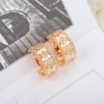 Van Cleef and Arpels Perl??e clovers hoop earrings - 图片 5