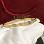CARTIER LOVE bracelet small model paved - 图片 6