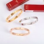 CARTIER LOVE bracelet classic model 10 diamonds - 图片 5