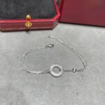 CARTIER LOVE bracelet on chain 2 diamonds - 图片 5