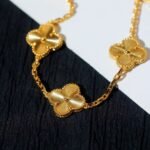 Van Cleef and Arpels Vintage Alhambra bracelet 5 motifs - 图片 6