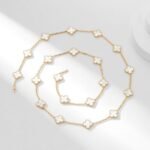 Van Cleef and Arpels Vintage Alhambra long necklace 20 motifs - 图片 2