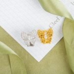 Van Cleef and Arpels Two Butterfly earrings - 图片 2