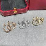 CARTIER Juste un Clou hoop earrings small model paved - 图片 7
