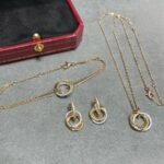 CARTIER Trinity earrings half-paved - 图片 7