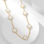 Van Cleef and Arpels Vintage Alhambra long necklace 20 motifs - 图片 8
