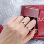 CARTIER LOVE ring small model paved - 图片 6