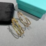 Tiffany and Co TIFFANY Knot Double Row Hinged Bangle - 图片 7
