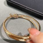 Tiffany and Co TIFFANY Knot Double Row Hinged Bangle - 图片 3