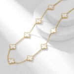 Van Cleef and Arpels Vintage Alhambra long necklace 20 motifs - 图片 7