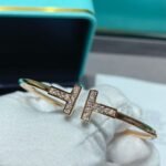 Tiffany and Co TIFFANY T Diamond Wire Bracelet - 图片 2