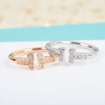 Tiffany and Co TIFFANY T Diamond Wire Ring - 图片 6
