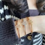 Tiffany and Co TIFFANY T Diamond Wire Bracelet - 图片 6