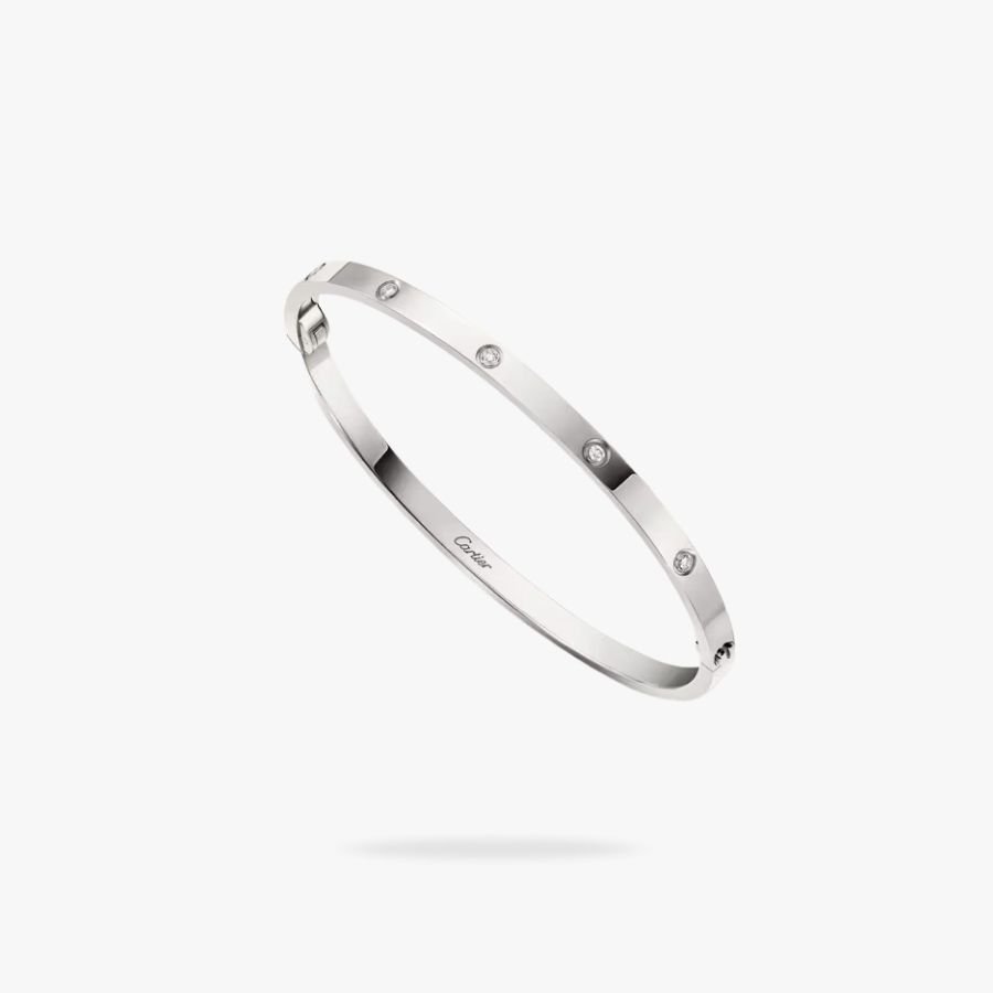 CEL-B-CAR-021.jpg CARTIER LOVE bracelet small model 10 diamonds - 图片 1