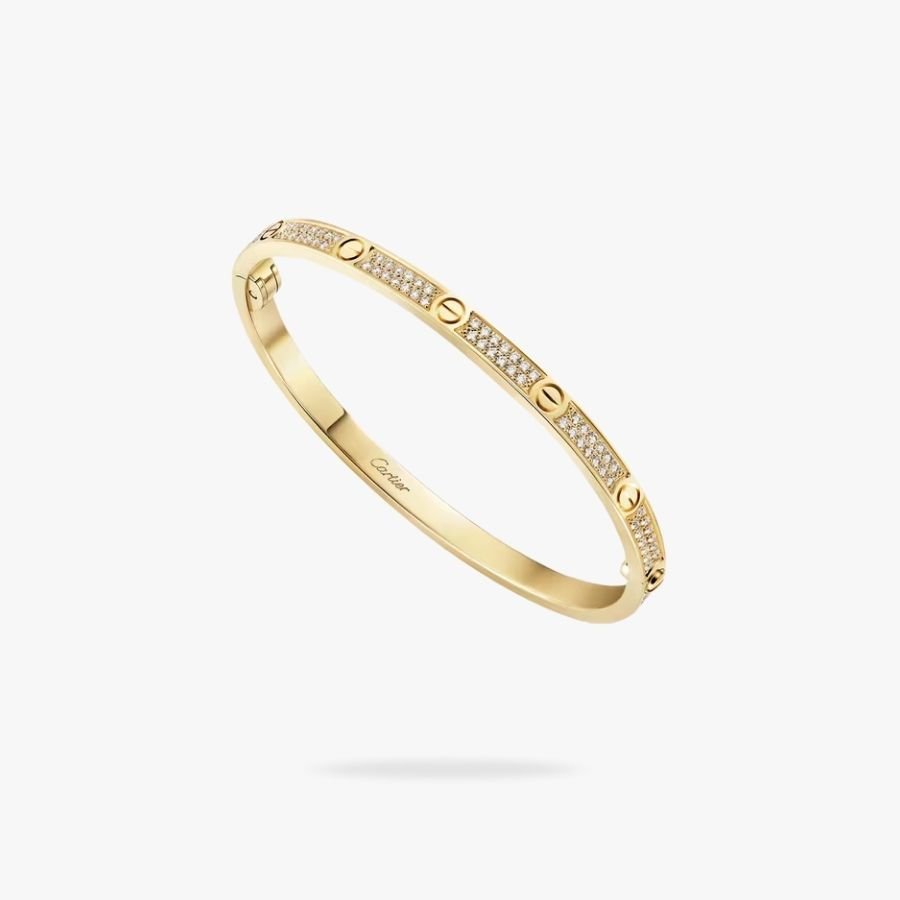 CEL-B-CAR-023.jpg CARTIER LOVE bracelet small model paved - 图片 1