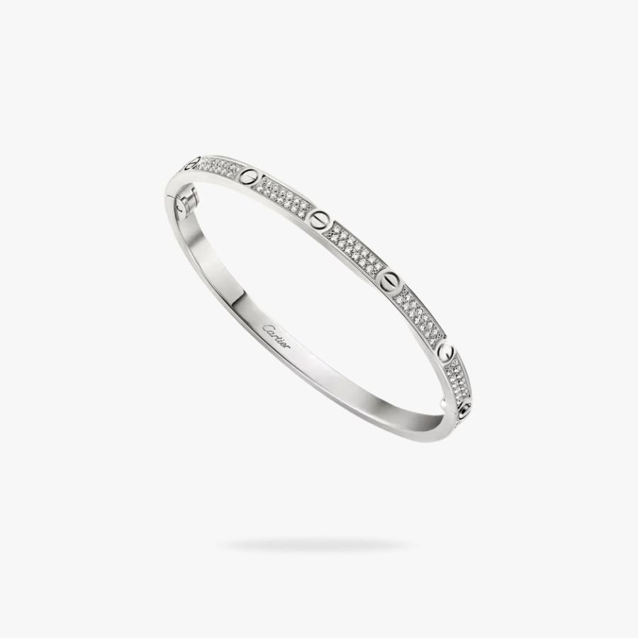 CEL-B-CAR-024.jpg CARTIER LOVE bracelet small model paved - 图片 1