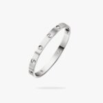CARTIER LOVE bracelet classic model brushed 4 diamonds