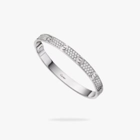 CARTIER LOVE bracelet classic model paved