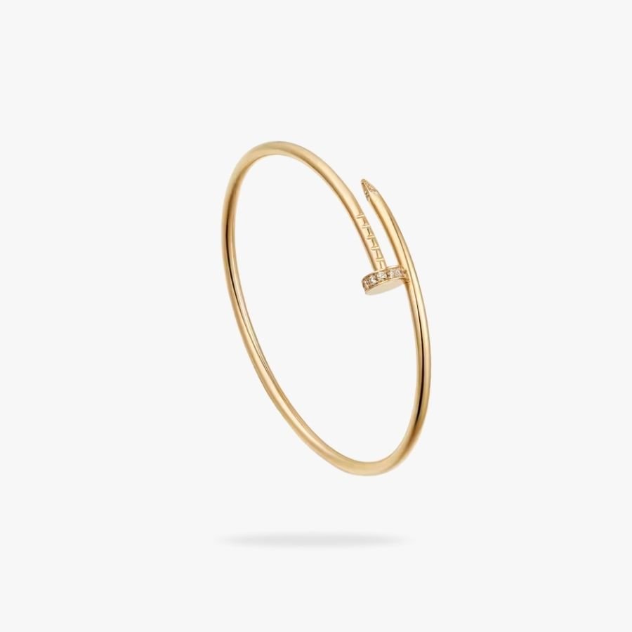CEL-B-CAR-063.jpg CARTIER Juste un Clou bracelet small model diamonds - 图片 1