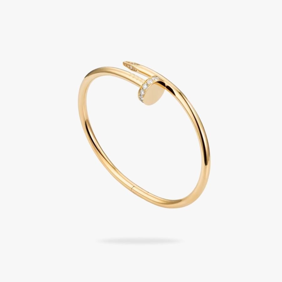 CEL-B-CAR-068.jpg CARTIER Juste un Clou bracelet classic model diamonds - 图片 1