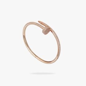 CARTIER Juste un Clou bracelet classic model half-paved