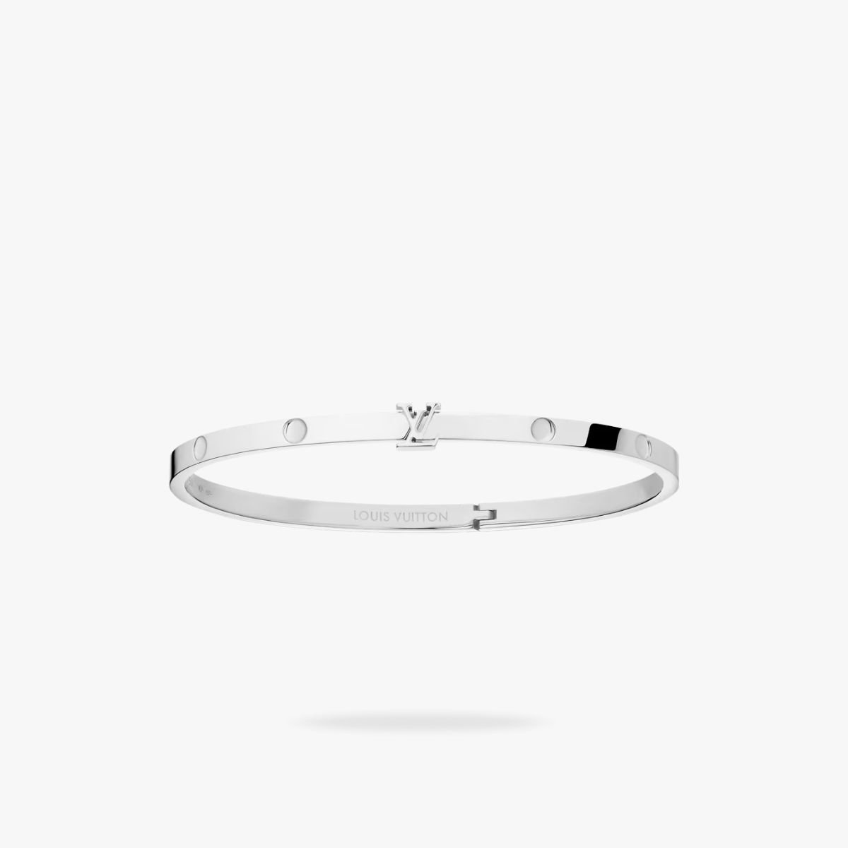 CEL-B-LV-003.jpg LOUIS VUITTON Empreinte Small Bangle - 图片 1