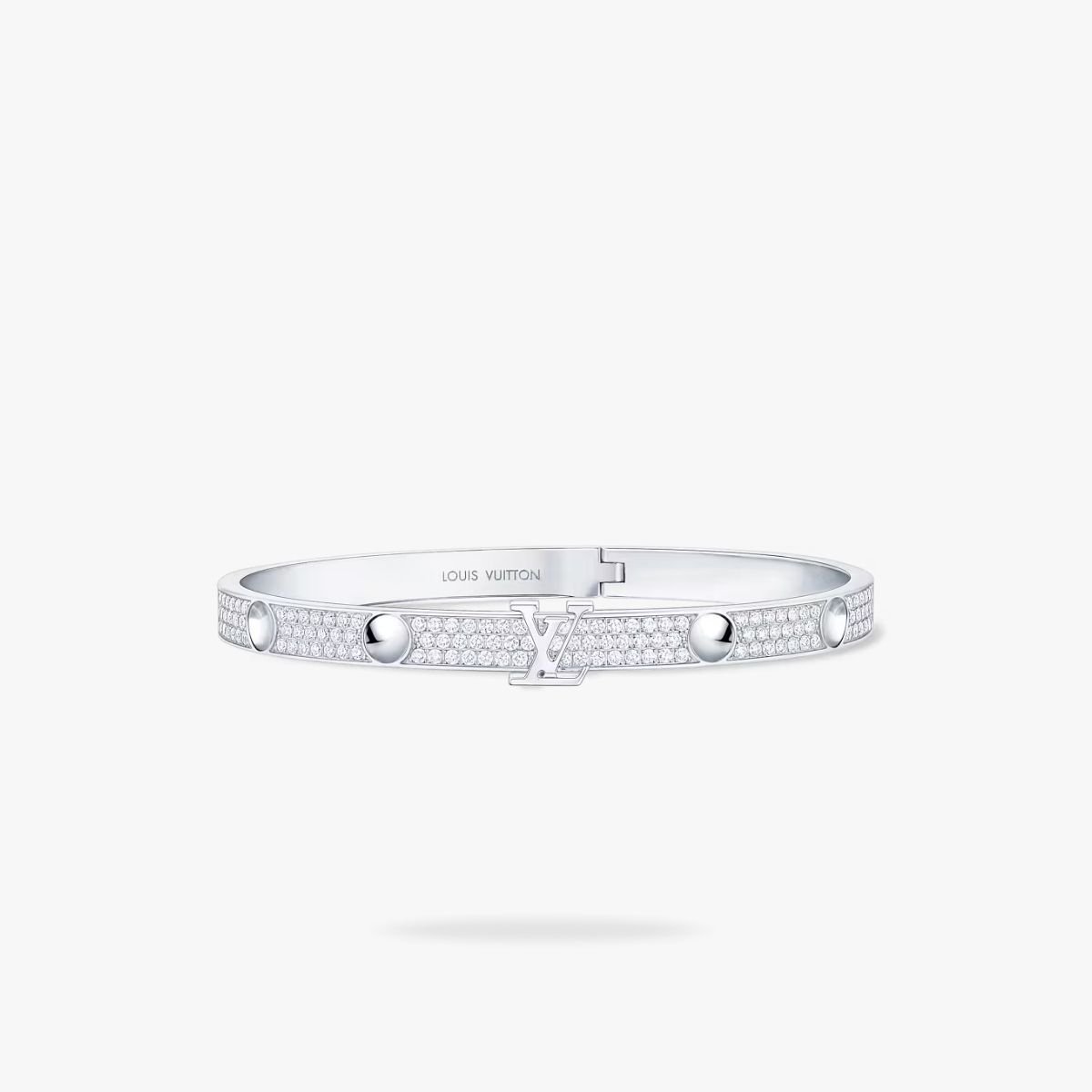 CEL-B-LV-008.jpg LOUIS VUITTON Empreinte Bangle - 图片 1