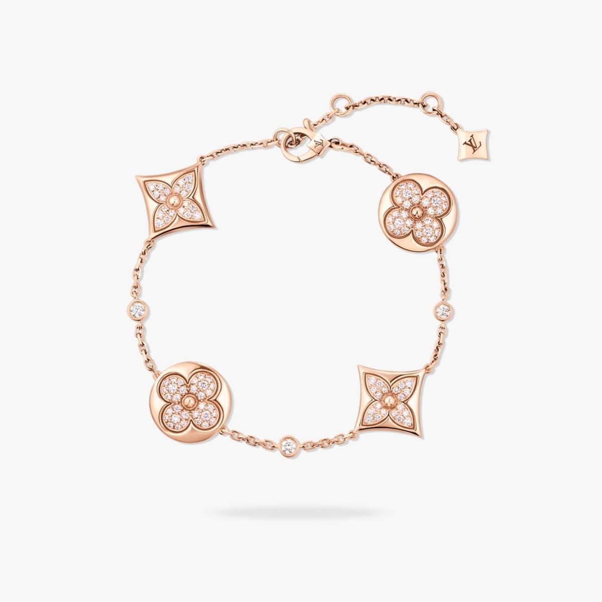 CEL-B-LV-043.jpg LOUIS VUITTON Color Blossom BB Star and Sun Multi-Motif Bracelet - 图片 1