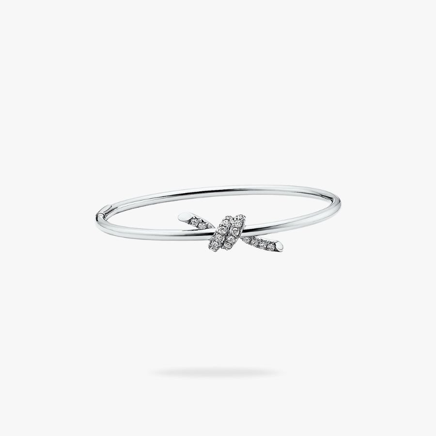 CEL-B-TIF-070.jpg Tiffany and Co TIFFANY Knot Wire Bangle - 图片 1