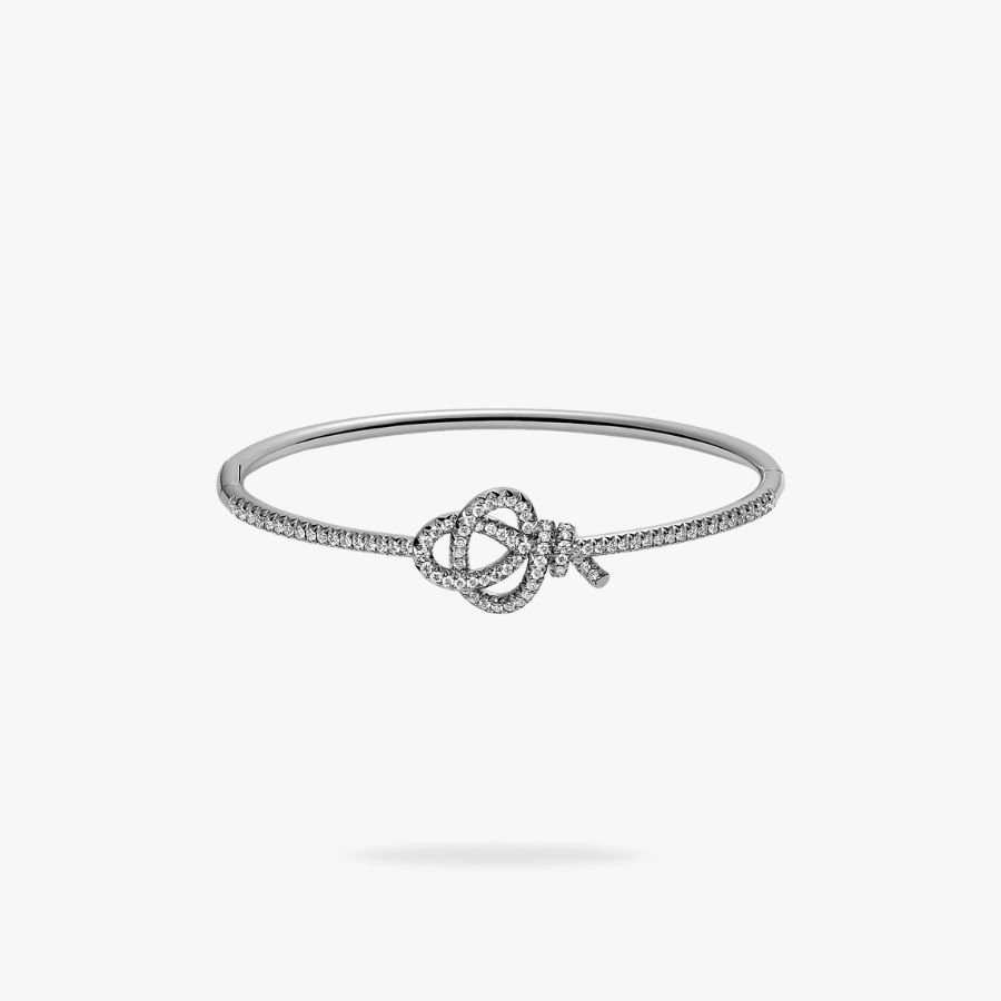 CEL-B-TIF-071.jpg Tiffany and Co TIFFANY Knot Hinged Bracelet - 图片 1