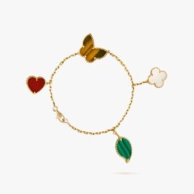 Van Cleef and Arpels Lucky Alhambra bracelet 4 motifs