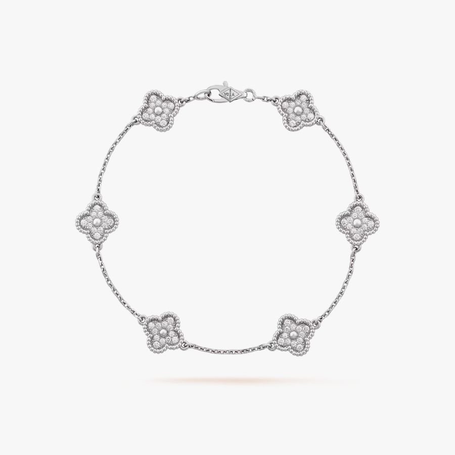 CEL-B-VCA-010.jpg Van Cleef and Arpels Sweet Alhambra bracelet 6 motifs - 图片 1