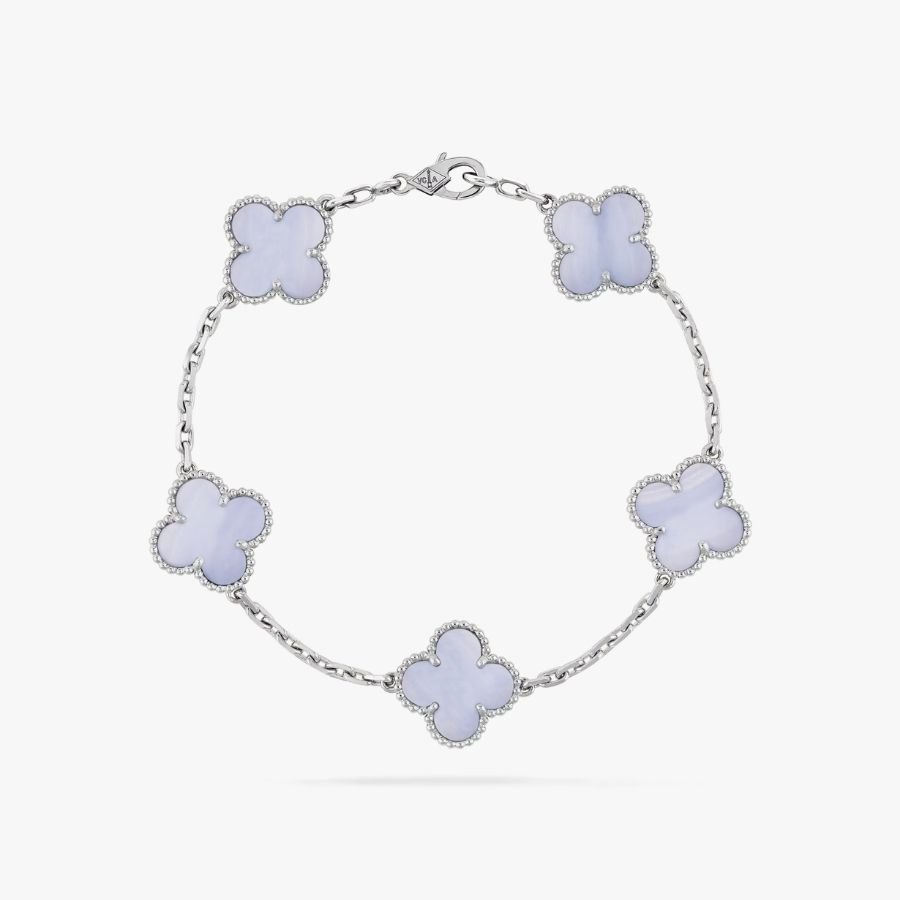 CEL-B-VCA-019.jpg Van Cleef and Arpels Vintage Alhambra bracelet 5 motifs - 图片 1