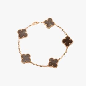 Van Cleef and Arpels Vintage Alhambra bracelet 5 motifs