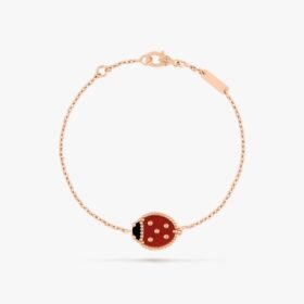 Van Cleef and Arpels Lucky Spring bracelet closed wings ladybug
