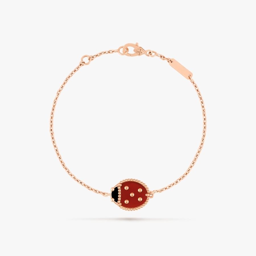 CEL-B-VCA-041.jpg Van Cleef and Arpels Lucky Spring bracelet closed wings ladybug - 图片 1