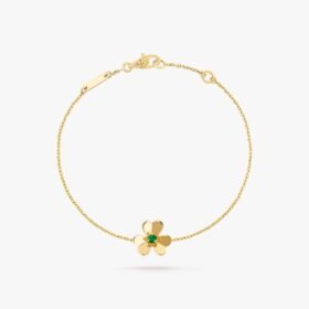 Van Cleef and Arpels Frivole bracelet mini model