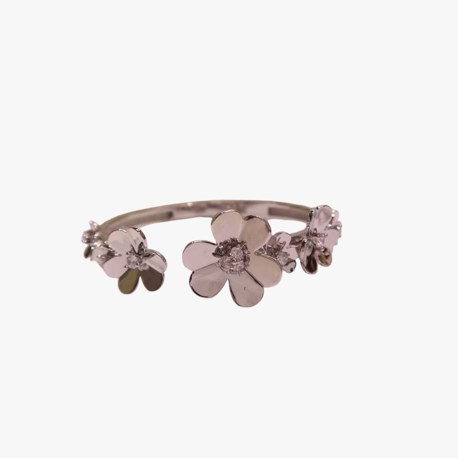 CEL-B-VCA-053.jpg Van Cleef and Arpels Frivole bracelet 7 flowers medium model - 图片 1