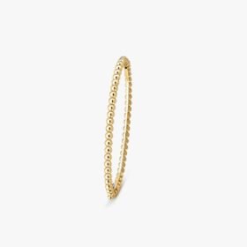 Van Cleef and Arpels Perl??e pearls of gold bracelet medium model