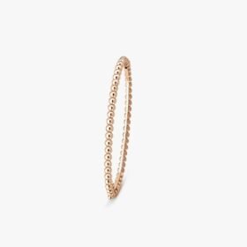 Van Cleef and Arpels Perl??e pearls of gold bracelet medium model