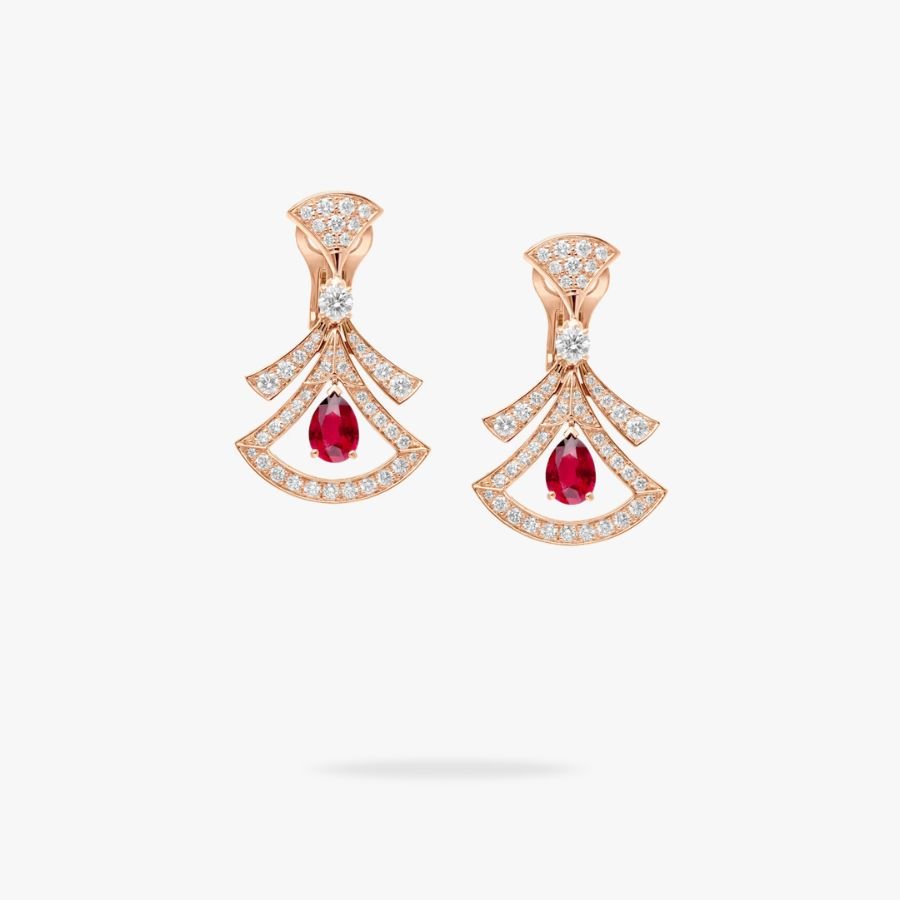 CEL-E-BVL-021.jpg BVLGARI Divas?? Dream Earrings - 图片 1