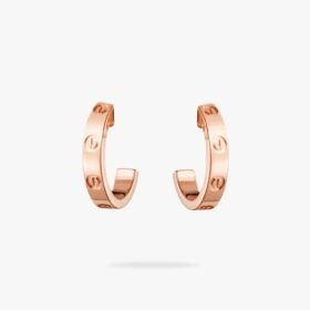 CARTIER LOVE hoop earrings small model