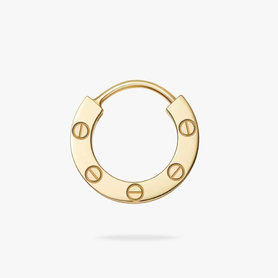 CEL-E-CAR-009.jpg CARTIER LOVE single hoop earring - 图片 1