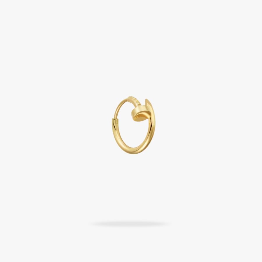 CEL-E-CAR-024.jpg CARTIER Juste un Clou single hoop earring mini model - 图片 1