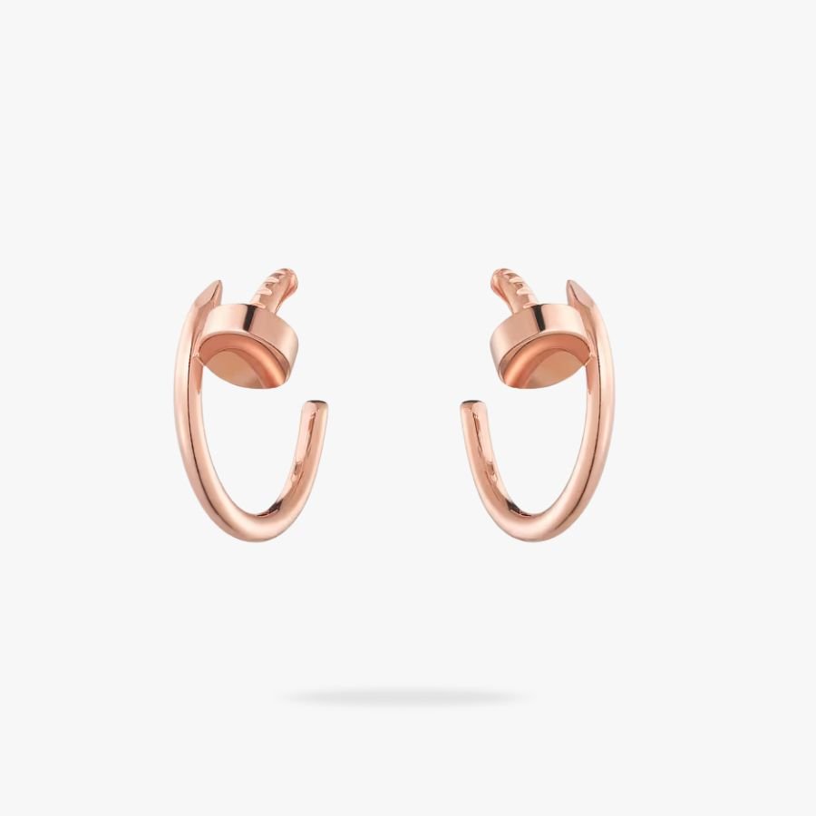 CEL-E-CAR-028.jpg CARTIER Juste un Clou hoop earrings small model - 图片 1