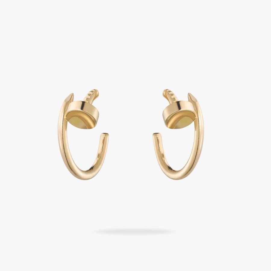 CEL-E-CAR-029.jpg CARTIER Juste un Clou hoop earrings small model - 图片 1