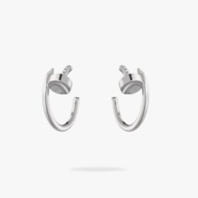 CARTIER Juste un Clou hoop earrings small model