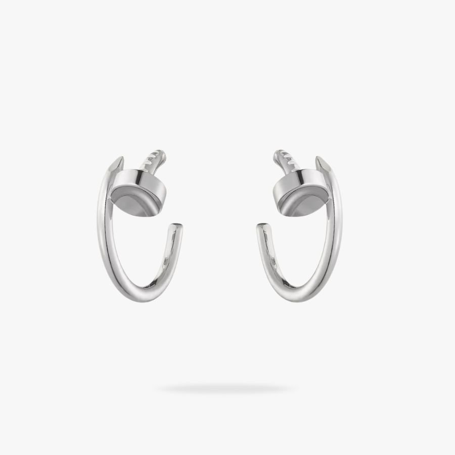 CEL-E-CAR-030.jpg CARTIER Juste un Clou hoop earrings small model - 图片 1